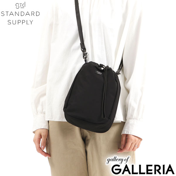 スタンダードサプライ ショルダーバッグ STANDARDSUPPLY STANDARD SUPPLY SIMPLICITY CHALK SHOULDER チョークショルダー 巾着ショルダー 斜めがけ ポーチ 小さめ 軽量 コンパクト 日本製 メンズ レディース