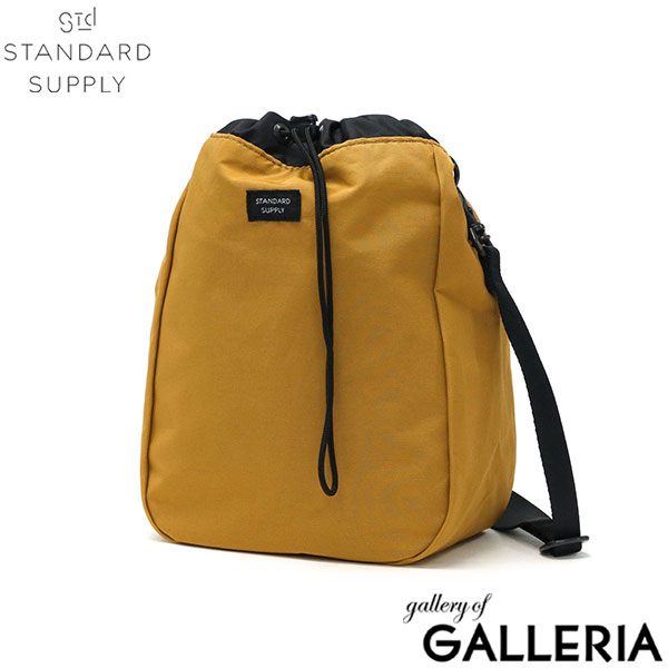 スタンダードサプライ ショルダーバッグ STANDARDSUPPLY STANDARD SUPPLY SIMPLICITY CHALK SHOULDER チョークショルダー 巾着ショルダー 斜めがけ ポーチ 小さめ 軽量 コンパクト 日本製 メンズ レディース