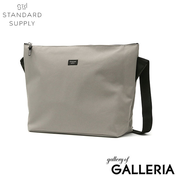 【正規取扱店】 スタンダードサプライ ショルダーバッグ メンズ レディース 大きめ A4 斜めがけバッグ STANDARD SUPPLY バッグ 斜めがけ 大人 軽量 ブランド 日本製 おしゃれ SIMPLICITY ZIP TOP SHOULDER