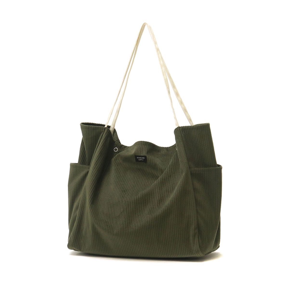 【セール】スタンダードサプライ トートバッグ STANDARDSUPPLY STANDARD SUPPLY バッグ DAILY CORDUROY TOTE M エコバッグ トート A4 マイバッグ ママバッグ マザーズバッグ 軽量 手洗い可 日本製 メンズ レディース 秋冬限定