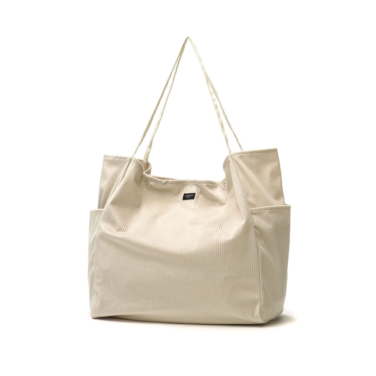 【セール】スタンダードサプライ トートバッグ STANDARDSUPPLY STANDARD SUPPLY バッグ DAILY CORDUROY TOTE L エコバッグ トート B4 マイバッグ ママバッグ マザーズバッグ 軽量 手洗い可 日本製 メンズ レディース 秋冬限定