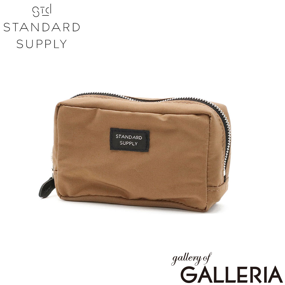 STANDARD SUPPLY スタンダードサプライ ポーチ スクエア型 軽い コンパクト 日本製 SIMPLICITY SQUARE POUCH MS