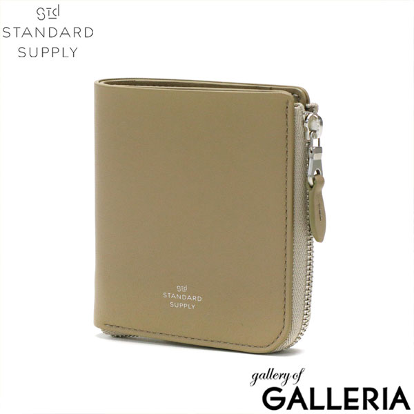【セール】正規取扱店 スタンダードサプライ 財布 STANDARD SUPPLY PAL HALF ZIP WALLET ハーフジップウォレット 二つ折り L字ファスナー ウォレット コンパクト 小さめ 革 本革 小銭入れ 日本製 メンズ レディース