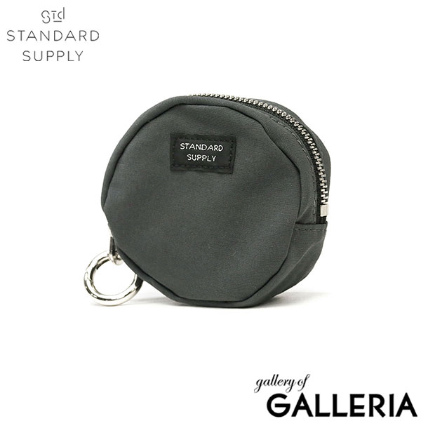 【メール便】スタンダードサプライ ポーチ 小物入れ かわいい ブランド STANDARD SUPPLY 小さい 小さめ 小物 20代 30代 カラビナ ミニポーチ マルチポーチ 軽量 軽い カジュアル ROUND CHARM POUCH M