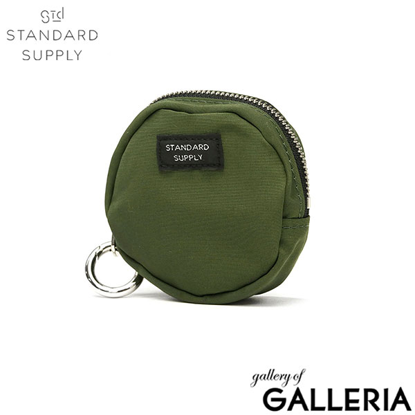 【メール便】スタンダードサプライ ポーチ 小物入れ かわいい ブランド STANDARD SUPPLY 小さい 小さめ 小物 20代 30代 カラビナ ミニポーチ マルチポーチ 軽量 軽い カジュアル ROUND CHARM POUCH M