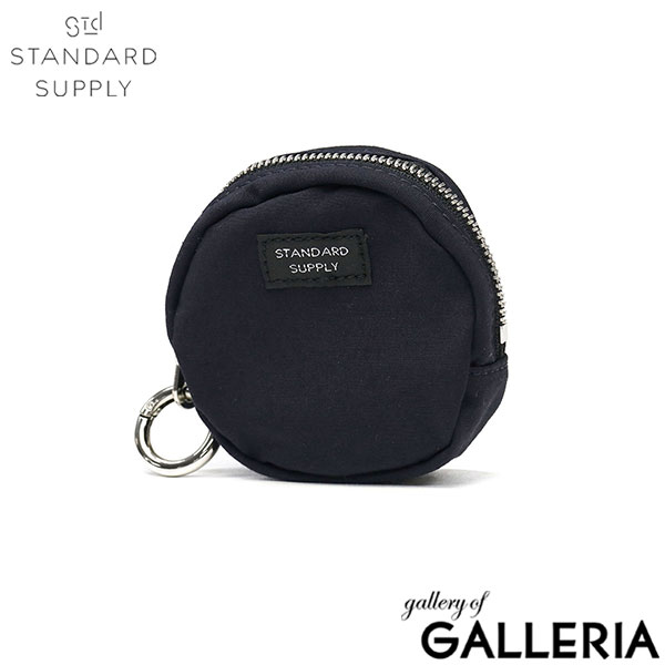 【メール便】スタンダードサプライ ポーチ 小物入れ かわいい ブランド STANDARD SUPPLY 小さい 小さめ 小物 20代 30代 カラビナ ミニポーチ マルチポーチ 軽量 軽い カジュアル ROUND CHARM POUCH M
