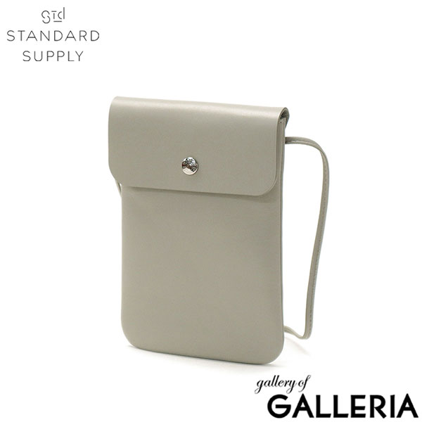 【セール】【正規取扱店】スタンダードサプライ ショルダーバッグ レディース 本革 革 STANDARD SUPPLY ブランド 斜めがけ 小さい 小さめ 軽い 軽量 縦型 かわいい おしゃれ スマホショルダー バッグ 日本 PHONE SHOULDER