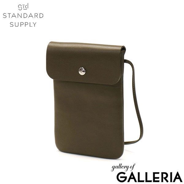 【セール】【正規取扱店】スタンダードサプライ ショルダーバッグ レディース 本革 革 STANDARD SUPPLY ブランド 斜めがけ 小さい 小さめ 軽い 軽量 縦型 かわいい おしゃれ スマホショルダー バッグ 日本 PHONE SHOULDER