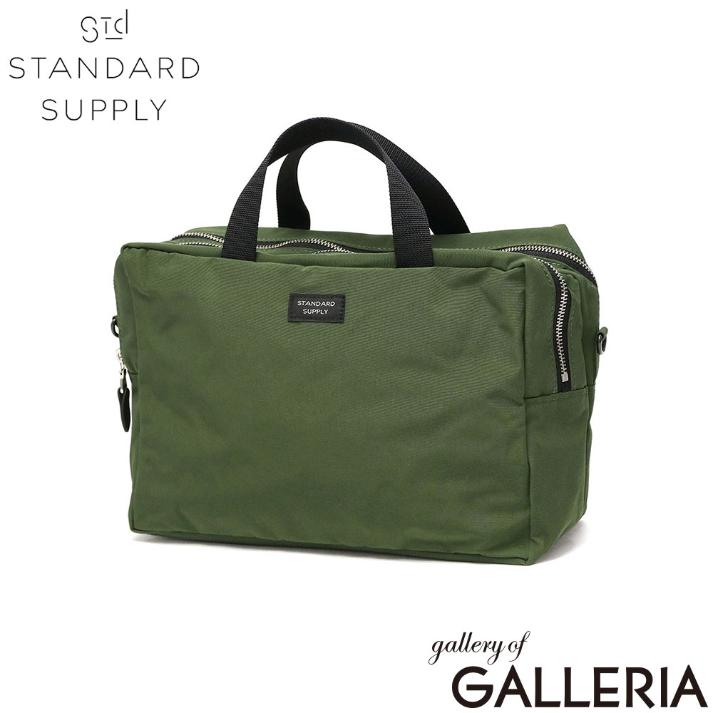 STANDARD SUPPLY スタンダードサプライ ポーチ スクエア型 日本製 A5 SIMPLICITY 2R SQUARE POUCH L