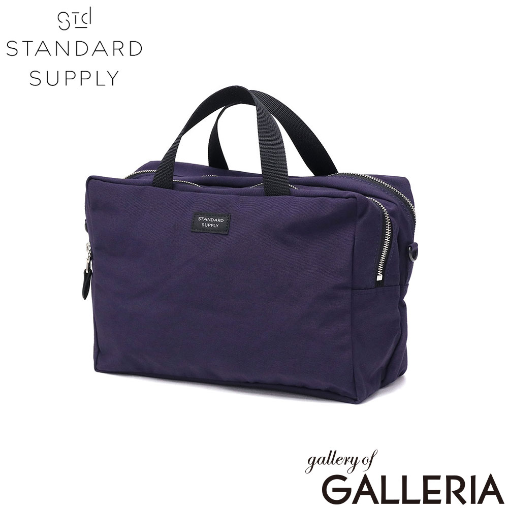 STANDARD SUPPLY スタンダードサプライ ポーチ スクエア型 日本製 A5 SIMPLICITY 2R SQUARE POUCH L