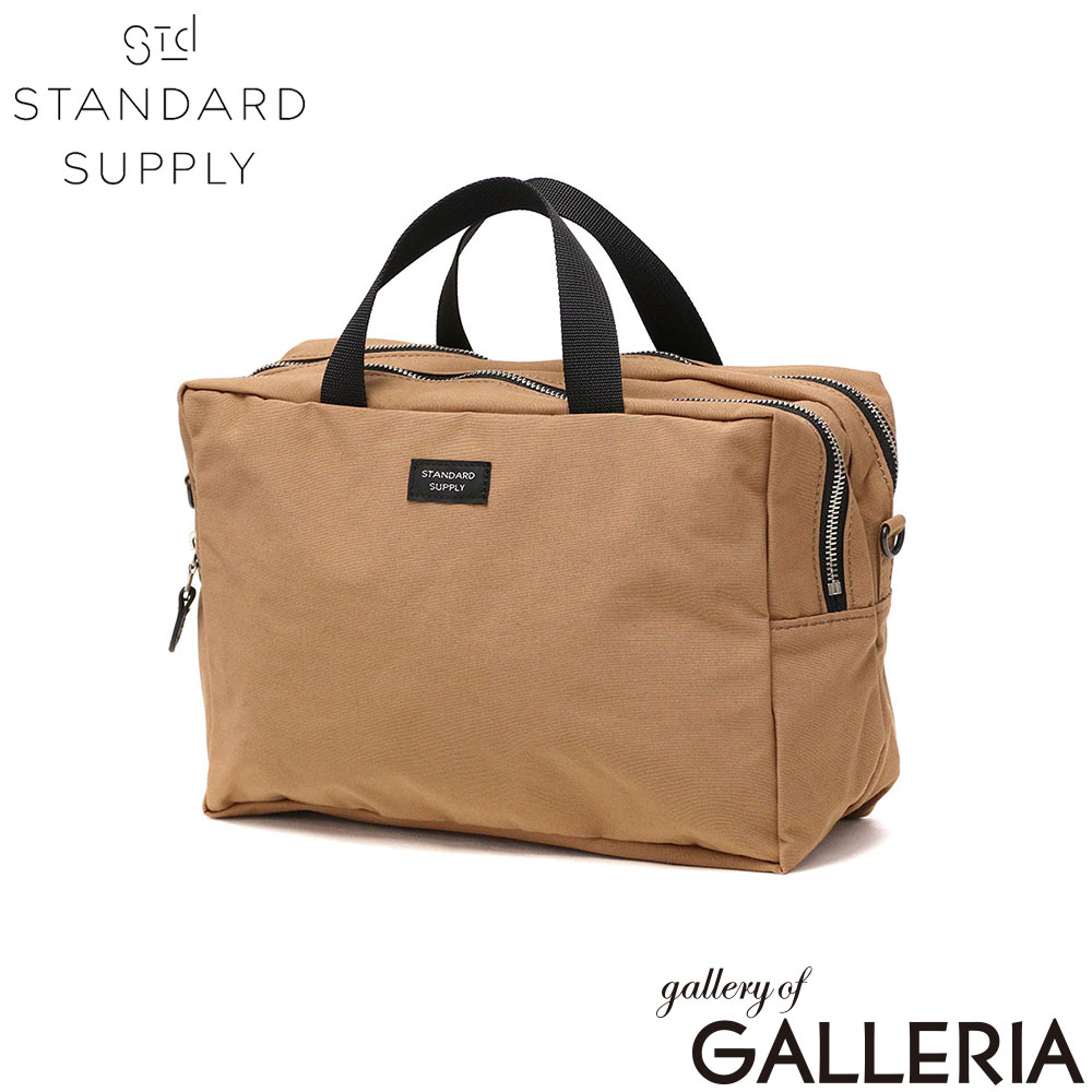 STANDARD SUPPLY スタンダードサプライ ポーチ スクエア型 日本製 A5 SIMPLICITY 2R SQUARE POUCH L