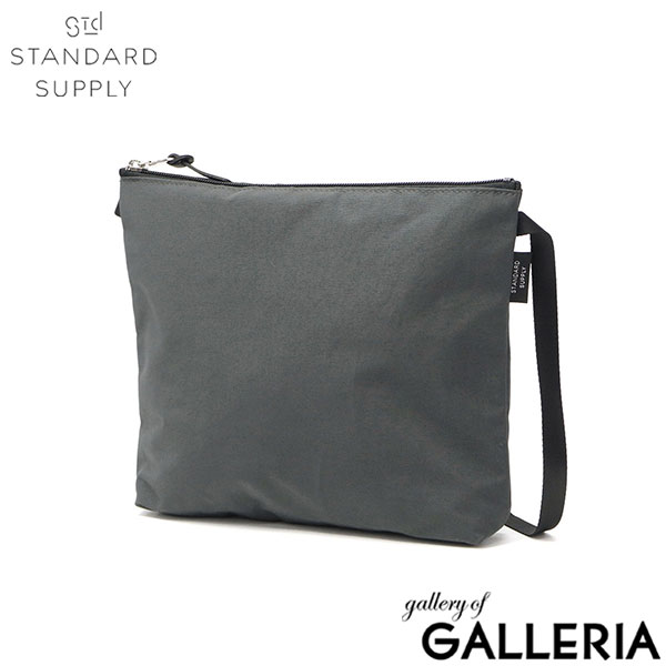 【正規取扱店】 スタンダードサプライ ショルダーバッグ レディース メンズ 斜めがけバッグ 斜めがけ STANDARD SUPPLY サコッシュ 小さめ きれいめ ミニ ブランド 軽量 軽い A5 日本製 SIMPLICITY ZIP SHOULDER