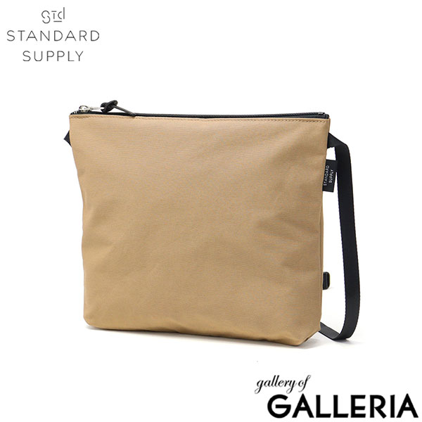 【正規取扱店】 スタンダードサプライ ショルダーバッグ レディース メンズ 斜めがけバッグ 斜めがけ STANDARD SUPPLY サコッシュ 小さめ きれいめ ミニ ブランド 軽量 軽い A5 日本製 SIMPLICITY ZIP SHOULDER