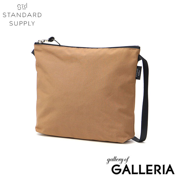 【正規取扱店】 スタンダードサプライ ショルダーバッグ レディース メンズ 斜めがけバッグ 斜めがけ STANDARD SUPPLY サコッシュ 小さめ きれいめ ミニ ブランド 軽量 軽い A5 日本製 SIMPLICITY ZIP SHOULDER