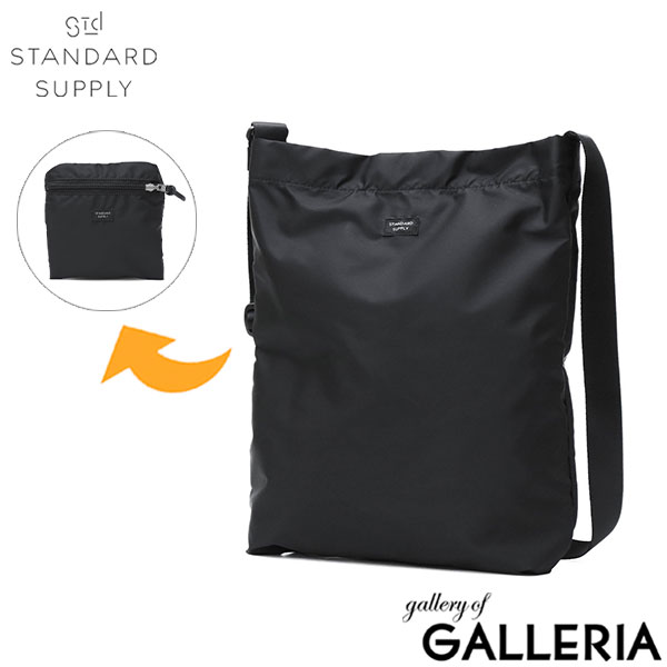 【正規取扱店】 スタンダードサプライ ショルダーバッグ レディース メンズ 斜めがけバッグ ナイロン ブランド 斜めがけ A4 縦型 STANDARD SUPPLY 小さめ 軽量 軽い シンプル カジュアル 日本製 EASY SHOULDER