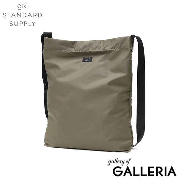 【正規取扱店】 スタンダードサプライ ショルダーバッグ レディース メンズ 斜めがけバッグ ナイロン ブランド 斜めがけ A4 縦型 STANDARD SUPPLY 小さめ 軽量 軽い シンプル カジュアル 日本製 EASY SHOULDER