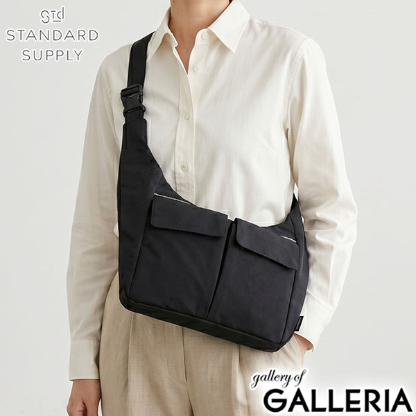 STANDARD SUPPLY スタンダードサプライ ショルダーバッグ 軽い ラウンド A5 横 日本製 SIMPLICITY ALONG SHOULDER