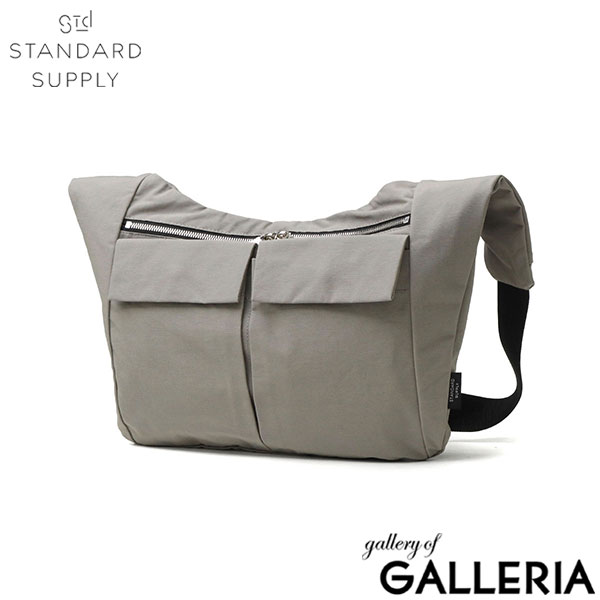 STANDARD SUPPLY スタンダードサプライ ショルダーバッグ 軽い ラウンド A5 横 日本製 SIMPLICITY ALONG SHOULDER