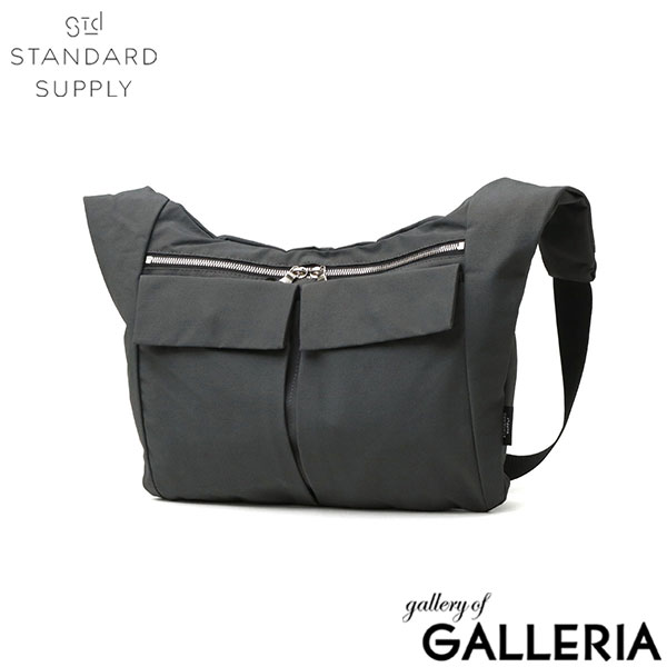 STANDARD SUPPLY スタンダードサプライ ショルダーバッグ 軽い ラウンド A5 横 日本製 SIMPLICITY ALONG SHOULDER