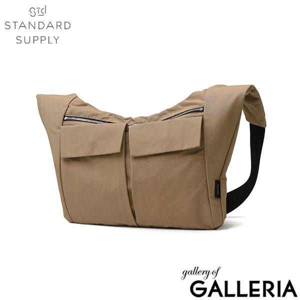 STANDARD SUPPLY スタンダードサプライ ショルダーバッグ 軽い ラウンド A5 横 日本製 SIMPLICITY ALONG SHOULDER