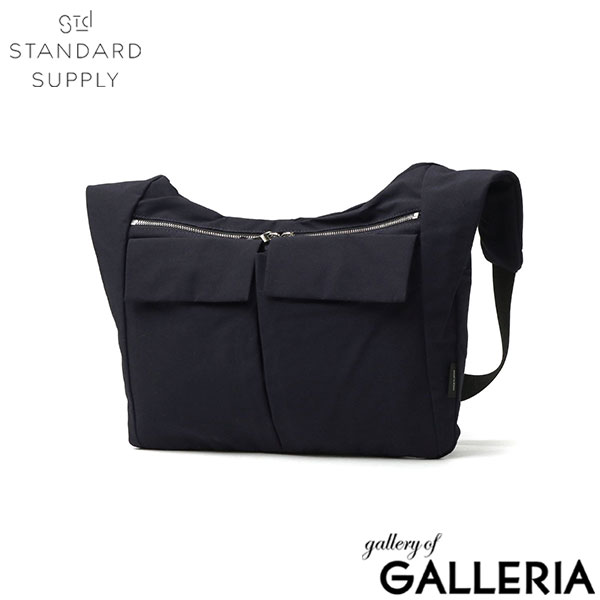 STANDARD SUPPLY スタンダードサプライ ショルダーバッグ 軽い ラウンド A5 横 日本製 SIMPLICITY ALONG SHOULDER