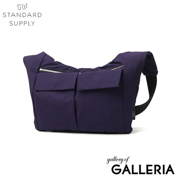 STANDARD SUPPLY スタンダードサプライ ショルダーバッグ 軽い ラウンド A5 横 日本製 SIMPLICITY ALONG SHOULDER