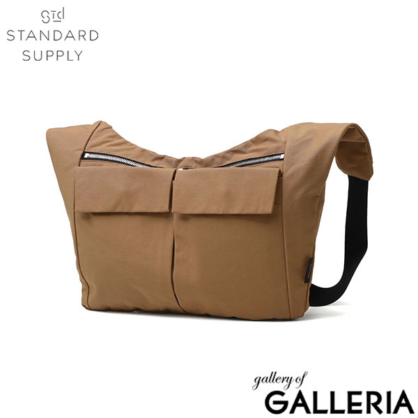 STANDARD SUPPLY スタンダードサプライ ショルダーバッグ 軽い ラウンド A5 横 日本製 SIMPLICITY ALONG SHOULDER