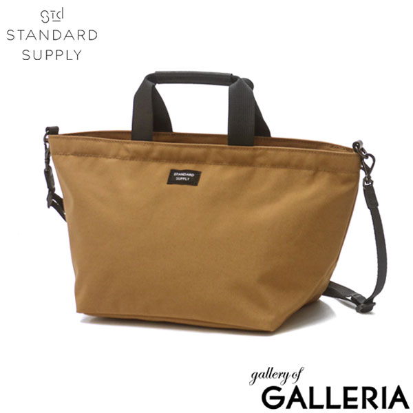 スタンダードサプライ トートバッグ STANDARD SUPPLY トート SIMPLICITY PLUS 2WAY BTOTEXS 小さめ 小さい ミニトートバッグ ミニバッグ ファスナー付き ショルダー 斜めがけ 軽量 撥水 カジュアル メンズレディース