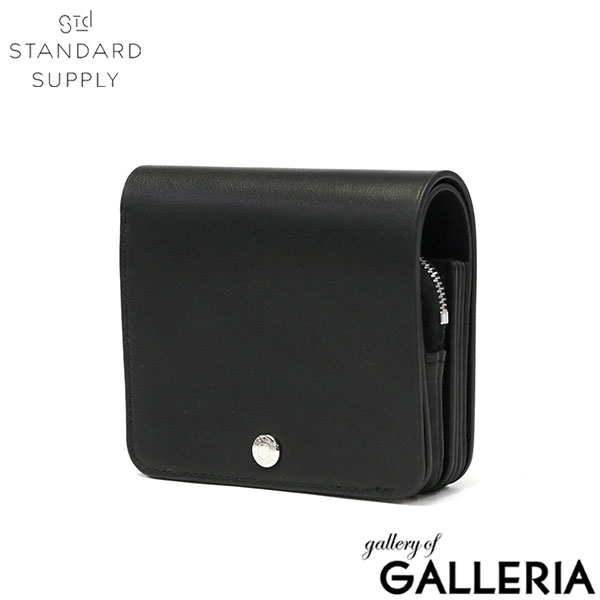 【セール】【正規取扱店】 スタンダードサプライ 二つ折り財布 レディース メンズ ブランド STANDARD SUPPLY ファスナー 本革 レザー 小銭 小銭入れ カード カード入れ 財布 ギフト 日本製 PAL ACCORDION COMPACT WALLET
