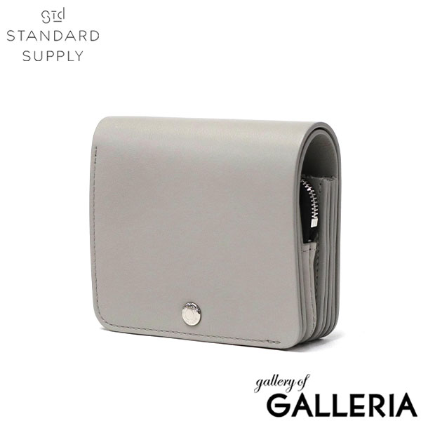 【セール】【正規取扱店】 スタンダードサプライ 二つ折り財布 レディース メンズ ブランド STANDARD SUPPLY ファスナー 本革 レザー 小銭 小銭入れ カード カード入れ 財布 ギフト 日本製 PAL ACCORDION COMPACT WALLET