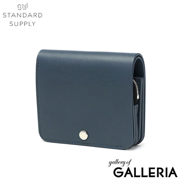 【セール】【正規取扱店】 スタンダードサプライ 二つ折り財布 レディース メンズ ブランド STANDARD SUPPLY ファスナー 本革 レザー 小銭 小銭入れ カード カード入れ 財布 ギフト 日本製 PAL ACCORDION COMPACT WALLET