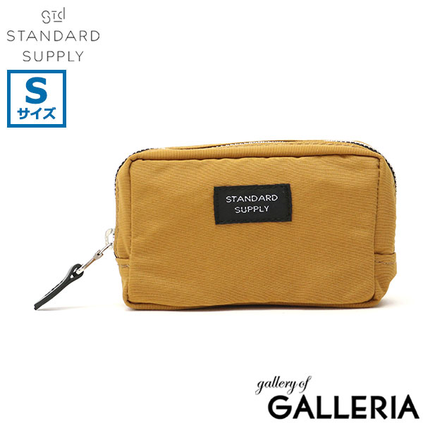 【メール便】 スタンダードサプライ ポーチ STANDARD SUPPLY SIMPLICITY スクエアポーチ 小物入れ 小さい 小さめ ミニポーチ コンパクト ファスナー ジップ 撥水 日本製 ユニセックス メンズ レディース SQUARE POUCH S