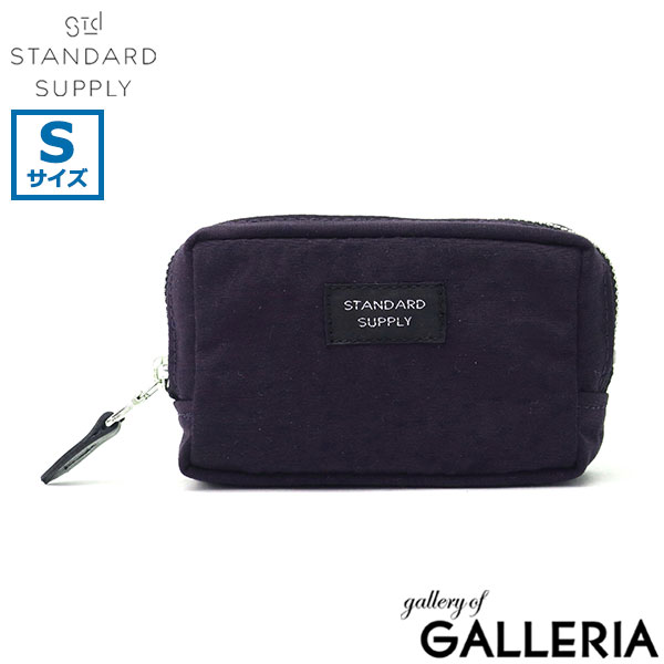 【メール便】 スタンダードサプライ ポーチ STANDARD SUPPLY SIMPLICITY スクエアポーチ 小物入れ 小さい 小さめ ミニポーチ コンパクト ファスナー ジップ 撥水 日本製 ユニセックス メンズ レディース SQUARE POUCH S
