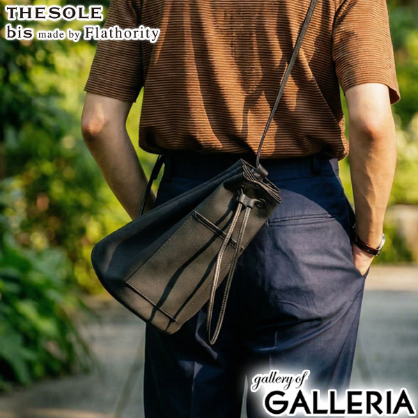 THE SOLE BIS made by Flathority トートバッグ 3WAY 肩掛け 巾着 カジュアル 縦型 撥水 キャンバスレザー 3WAYショルダーバッグ WILLIAM