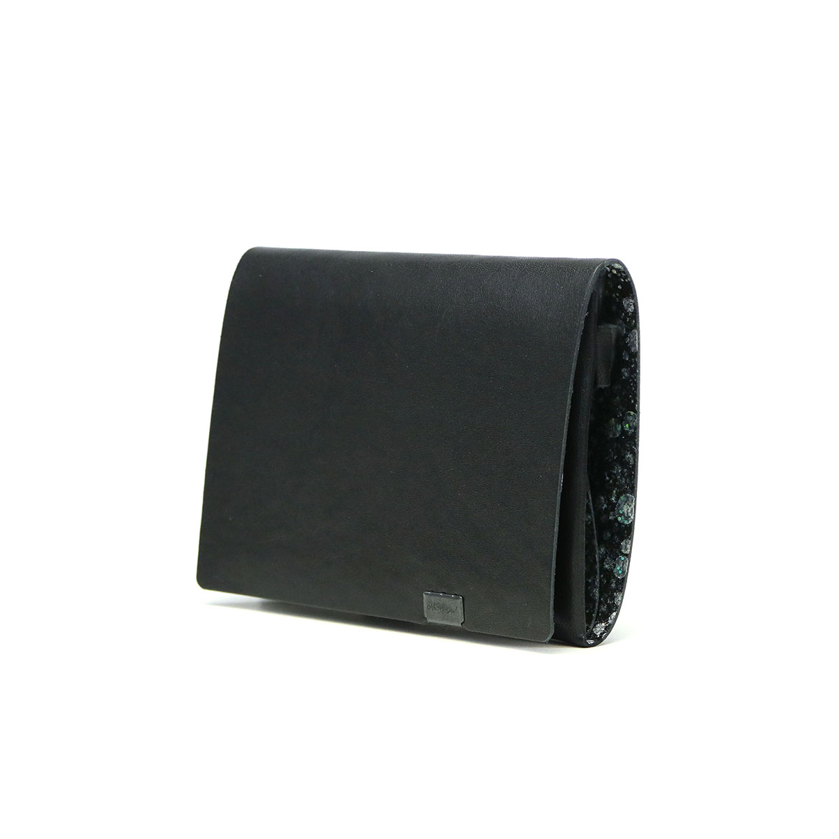 SHOSA 所作 ショサ 財布 三つ折り財布 本革 コンパクト quartz クォーツ 折り財布 メンズ レディース 日本製 薄型キラキラ ショートウォレット1.0 sho-sh1c-quartz