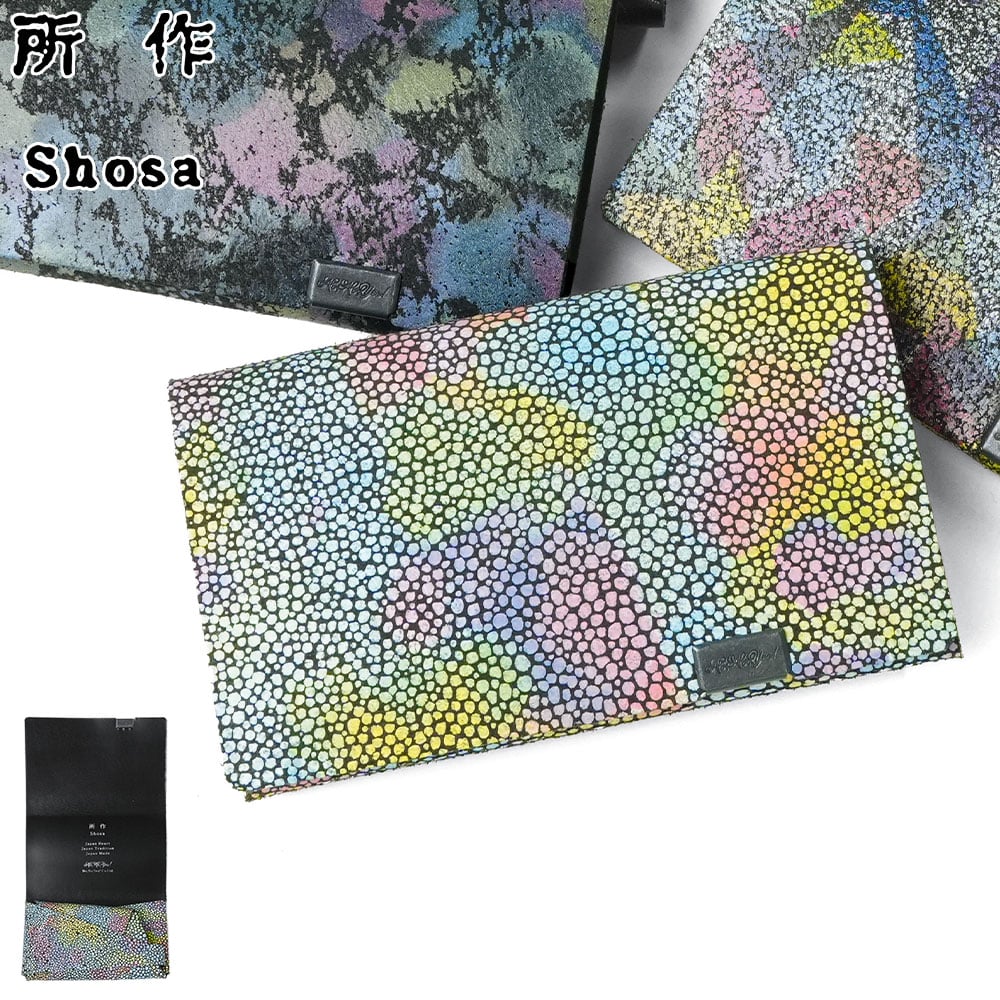 Shosa 所作 コインケース 小銭 ミニ財布 ユニセックス 軽量 軽い 牛革 革 レザー 経年変化 和モダン