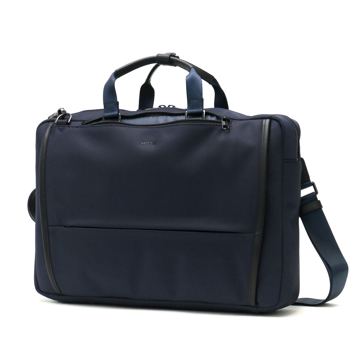 ゾンネ リュック SONNE ビジネスバッグ DELIGHT 3WAYBUSINESS BAG ビジネスリュック 3WAY ビジネス 大容量 B4 A4 ブリーフケース ショルダー 通勤 撥水 ノートPC メンズ SODL001