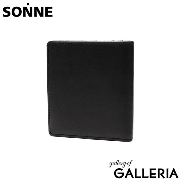 ゾンネ 財布 メンズ レディース 二つ折り 二つ折り財布 革 本革 羊革 シープレザー ブランド SONNE コンパクト 小銭入れ付 小銭入れあり おしゃれ 薄型 スリム SCHAF マルチコンパクトウォレット SOS009A