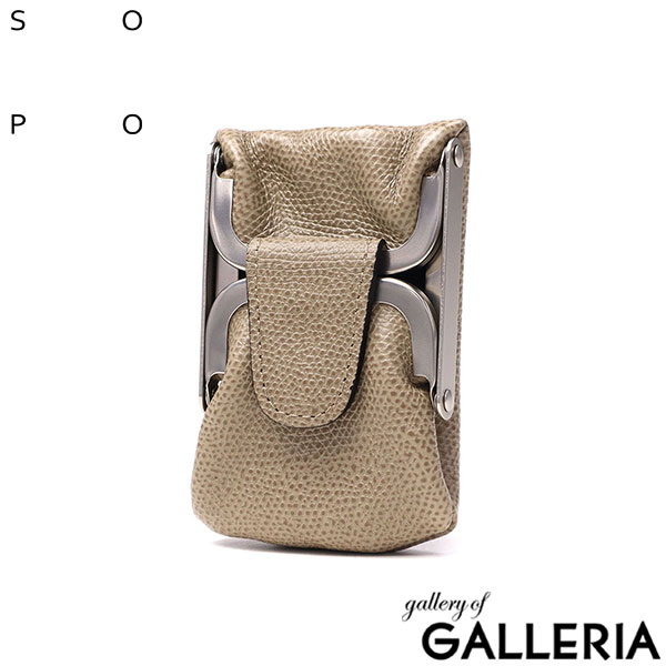 ソポ 小銭入れ メンズ レディース がま口 小さい ブランド SOPO コインケース 本革 革 牛革 カーフレザー おしゃれ 上品 高級感 きれいめ ハイカジュアル 大人 プレゼント 日本製 W-GAMA PURSE-SLIM-DEG/VAL SO51