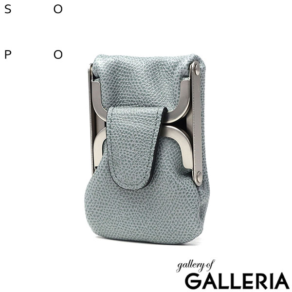 ソポ 小銭入れ メンズ レディース がま口 小さい ブランド SOPO コインケース 本革 革 牛革 カーフレザー おしゃれ 上品 高級感 きれいめ ハイカジュアル 大人 プレゼント 日本製 W-GAMA PURSE-SLIM-DEG/VAL SO51