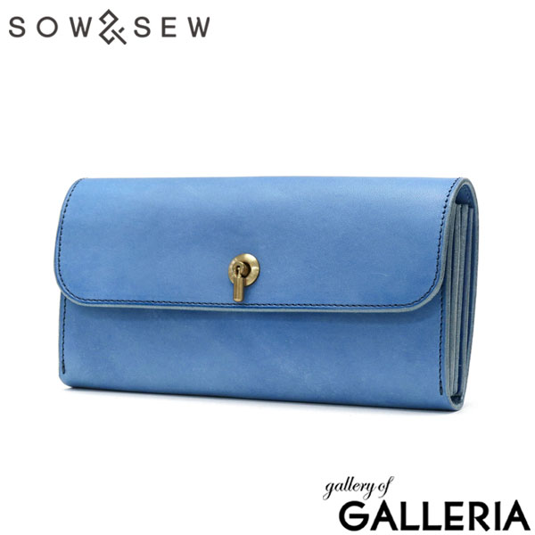 【セール】長財布 レディース 財布 本革 MAINE メイン ロングウォレット フラップ ギャルソンウォレット ロング かぶせ ギャルソン BOX型小銭入れ SOW&SEW ソウアンドソウ MN-GR01