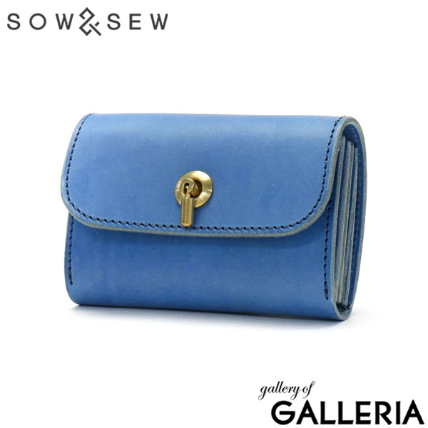 【セール】財布 レディース 本革 MAINE メイン ミニウォレット フラップ ギャルソンウォレット コンパクト かぶせ ギャルソン BOX型小銭入れ SOW&SEW ソウアンドソウ MN-GR03