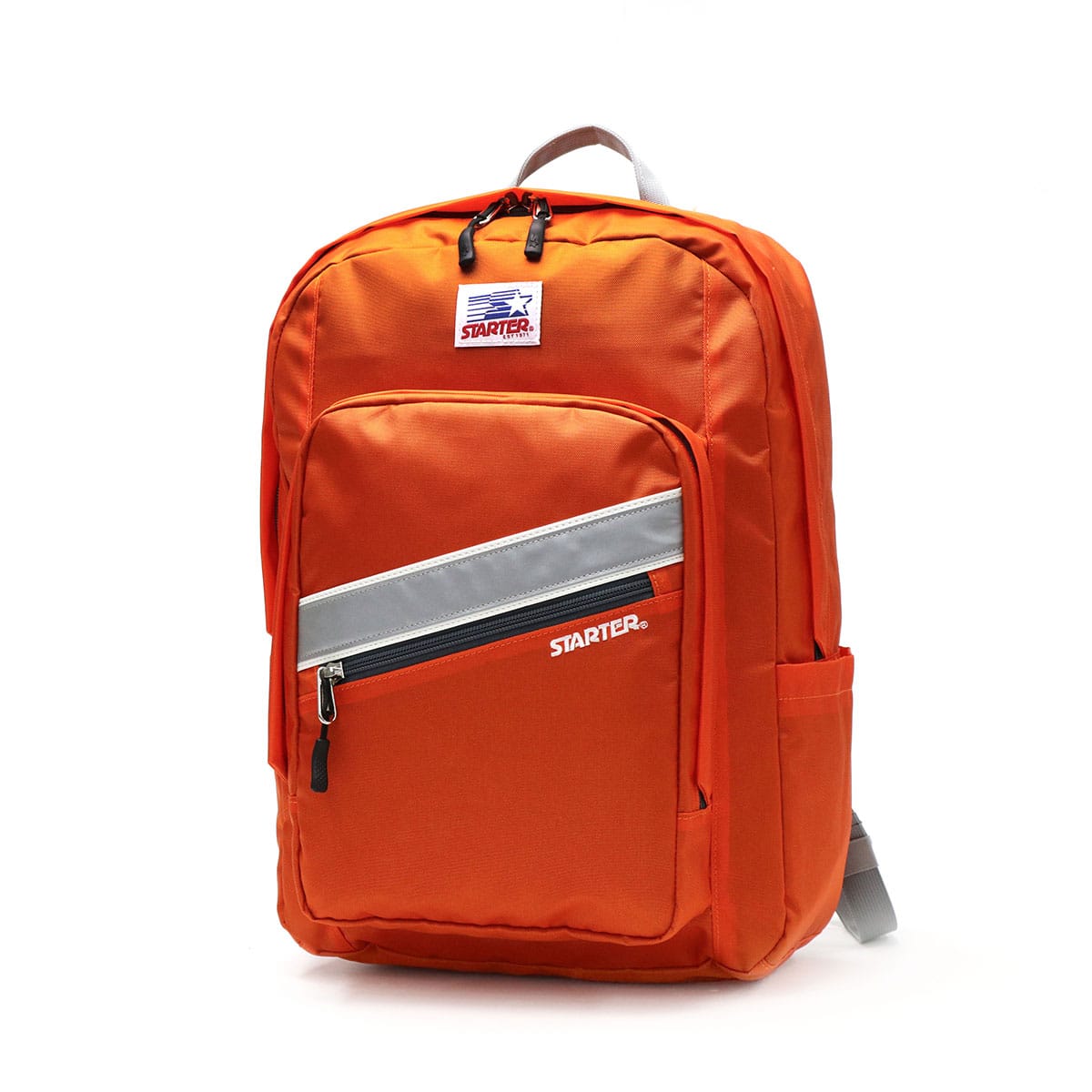 スターター リュック STARTER リュックサック ファンクショナルデイパック 28L 28リットル A4 B4 大きめ 大容量 ファスナー ノートPC 反射 リフレクター 通学 通学リュック 女子 男子 中学生 高校生 2118