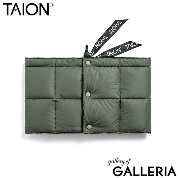 タイオン ネックウォーマー メンズ レディース ダウン TAION スポーツ ブランド 冬 秋 薄手 軽量 防寒 洗える マフラー カジュアル おしゃれ シンプル BASIC LINE ベーシック ダウンネックウォーマー TAION-203A