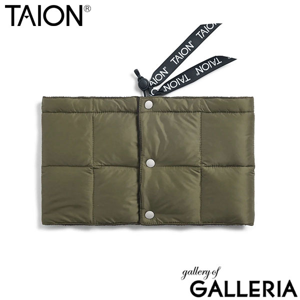 タイオン ネックウォーマー メンズ レディース ダウン TAION スポーツ ブランド 冬 秋 薄手 軽量 防寒 洗える マフラー カジュアル おしゃれ シンプル BASIC LINE ベーシック ダウンネックウォーマー TAION-203A