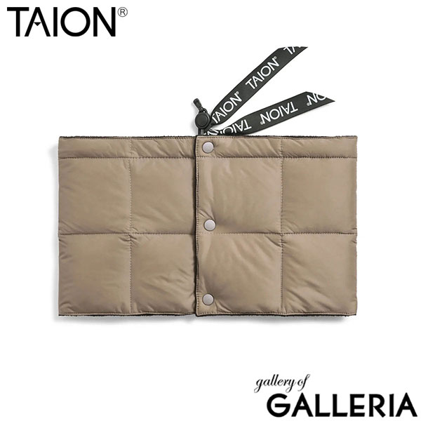 タイオン ネックウォーマー メンズ レディース ダウン TAION スポーツ ブランド 冬 秋 薄手 軽量 防寒 洗える マフラー カジュアル おしゃれ シンプル BASIC LINE ベーシック ダウンネックウォーマー TAION-203A