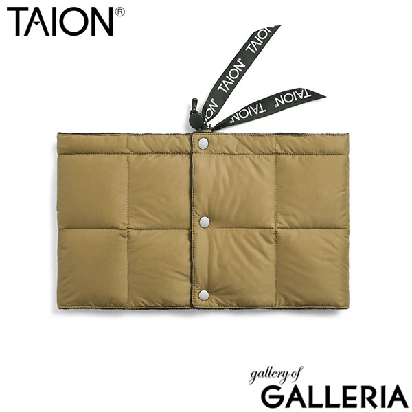 タイオン ネックウォーマー メンズ レディース ダウン TAION スポーツ ブランド 冬 秋 薄手 軽量 防寒 洗える マフラー カジュアル おしゃれ シンプル BASIC LINE ベーシック ダウンネックウォーマー TAION-203A