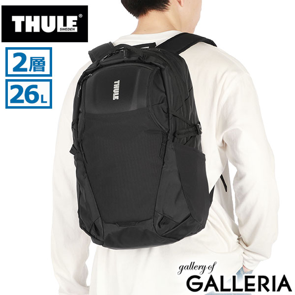 【正規品2年保証】スーリー リュック メンズ レディース 大容量 THULE リュックサック バックパック 通学 通勤 ビジネス ブランド おしゃれ 26L 2層 B4 A4 PC収納 15.6inch Thule EnRoute バックパック26L TEBP4316