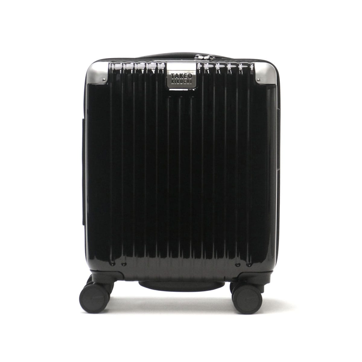 タケオキクチ スーツケース TAKEOKIKUCHI TAKEO KIKUCHI SETTER SILVER セッターシルバー SSサイズ 機内持ち込み キャリーケース 静音 ビジネス 出張 旅行 ファスナー TSA 22L 1泊 ブランド SET001