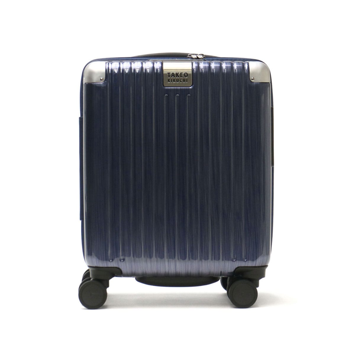 タケオキクチ スーツケース TAKEOKIKUCHI TAKEO KIKUCHI SETTER SILVER セッターシルバー SSサイズ 機内持ち込み キャリーケース 静音 ビジネス 出張 旅行 ファスナー TSA 22L 1泊 ブランド SET001